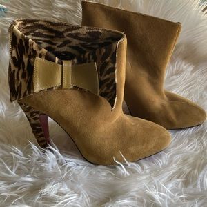 Betsey Johnson Women’s Animal Print Booties